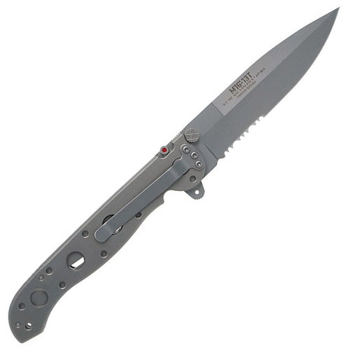 CRKT Spear Point Titanium Folding Knife