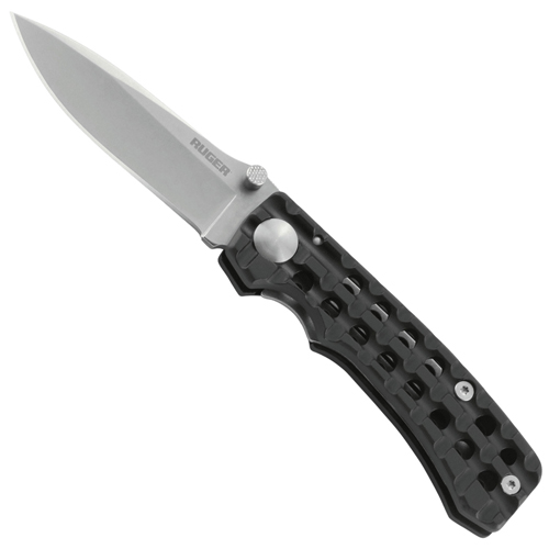 CRKT Ruger Go-N-Heavy Folding Knife Plain Edge Compact