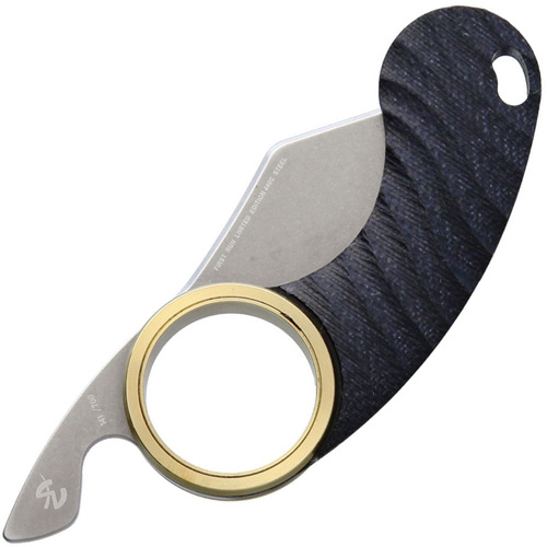 Fred Perrin Le Griffe Pliante Black G-10 Handle Folding Blade Knife