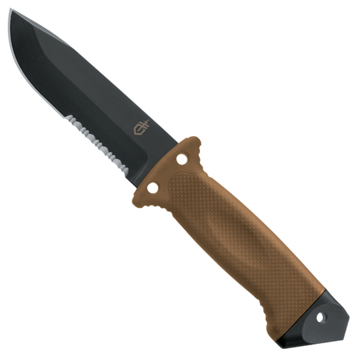 Gerber 22-01400 LMF II Survival Coyote Brown Fixed Blade Knife
