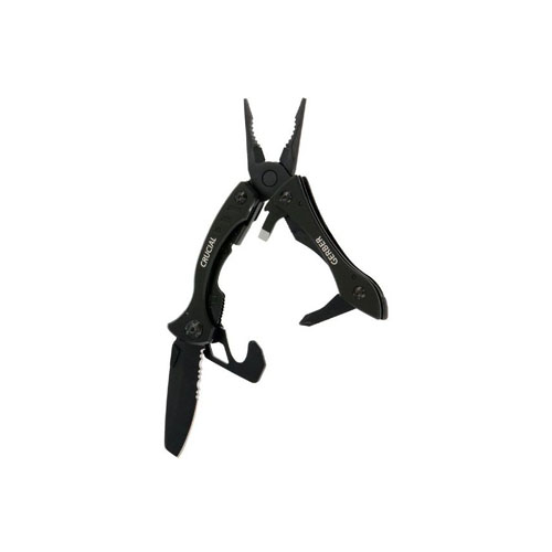 Gerber 30-000587 Crucial Black With Strap Cutter