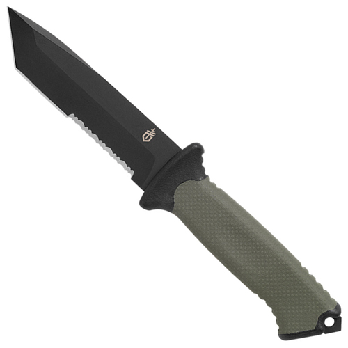 Gerber 31-000558 Prodigy Tanto Serrated Edge Fixed Blade Knife
