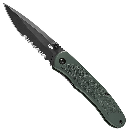 HK Knives P30 Spring Assisted Folder - Green
