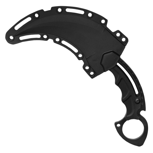 The Milspec Tactical 10'' Karambit Knife is built for precision and durability. Ideal for tactical applications, it's a dependable tool for a range of outdoor and survival tasks.