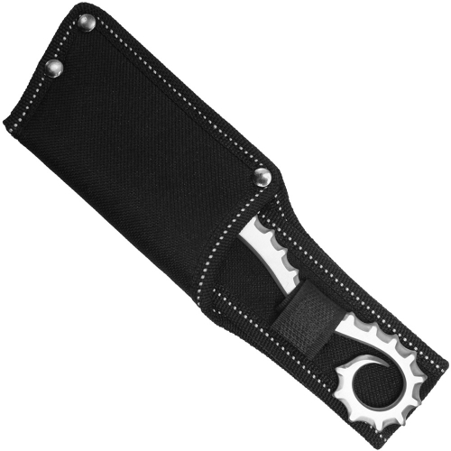 7.5' Seahorse Knife - Chrome Grey