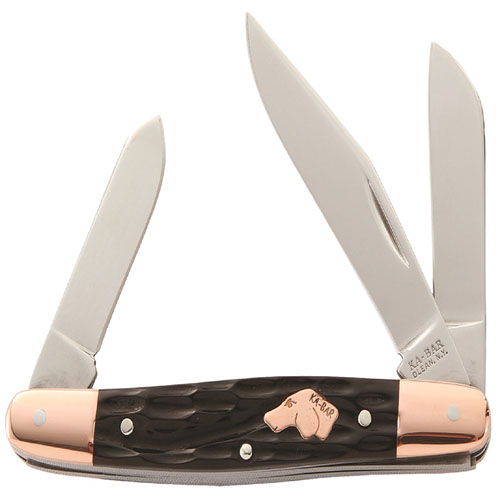 Ka-Bar Coppersmith 3 Blade Folding Knife