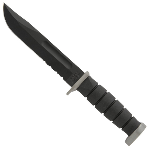 Ka-Bar D2 Extreme Half Serrated Edge Fixed Blade Knife