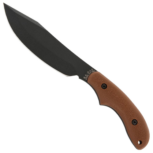 Adventure Potbelly Plain Edge Fixed Blade Knife