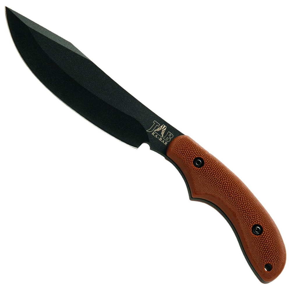 Ka-Bar Adventure Potbelly Flat Dark Earth Fixed Blade Knife