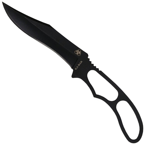 Acheron Skeleton Plain Edge Fixed Blade Knife w/ Sheath