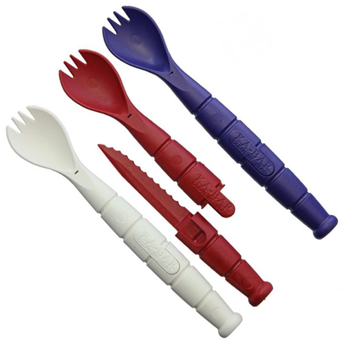 Ka-Bar 9909USA All-American Tactical Spork - 3 Pcs Set