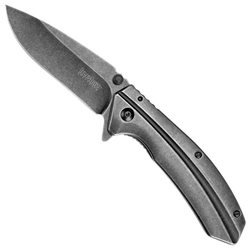 Kershaw Filter 3.25 Inch Blackwash Finish Blade Folding Knife
