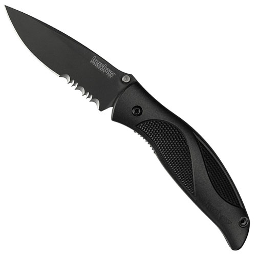 Kershaw Blackout Serr Knife