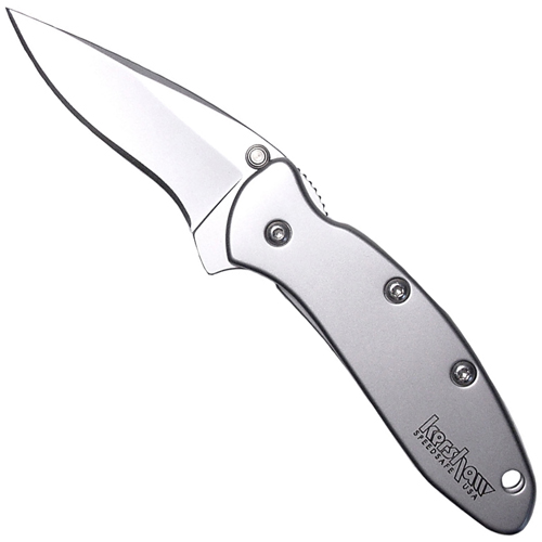 Chive 1.9 Inch Bead-Blasted Finish Blade Folding Knife