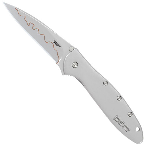 Leek Composite Drop-Point Folding Blade Knife