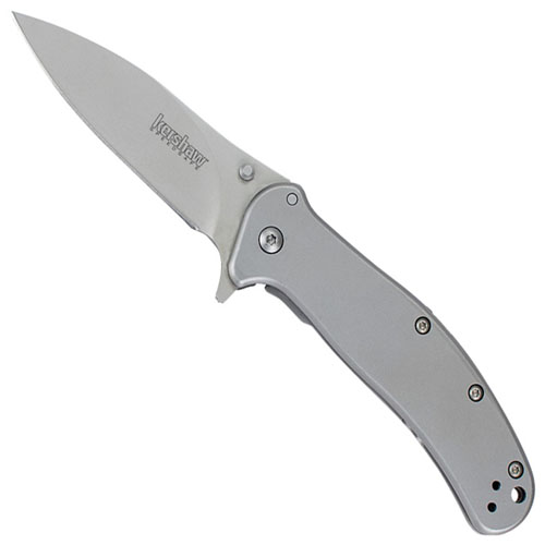 Zing SS Drop-Point Plain Edge Blade Folding Knife