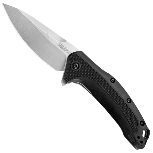 Kershaw 1776 Link Stonewash Plain Blade Folding Knife