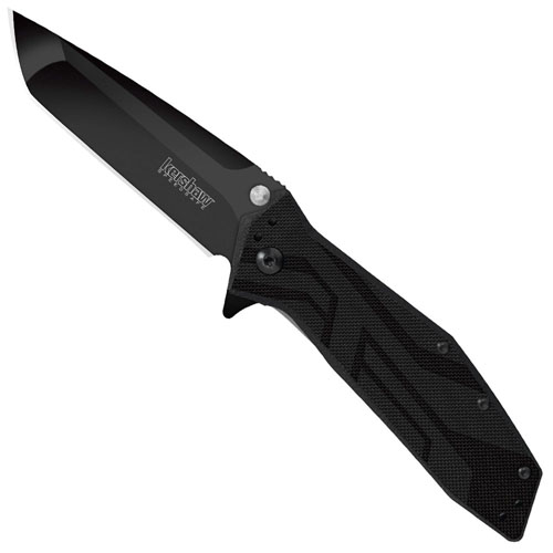 Brawler Black Glass-Filled Nylon Handle Folding Knife