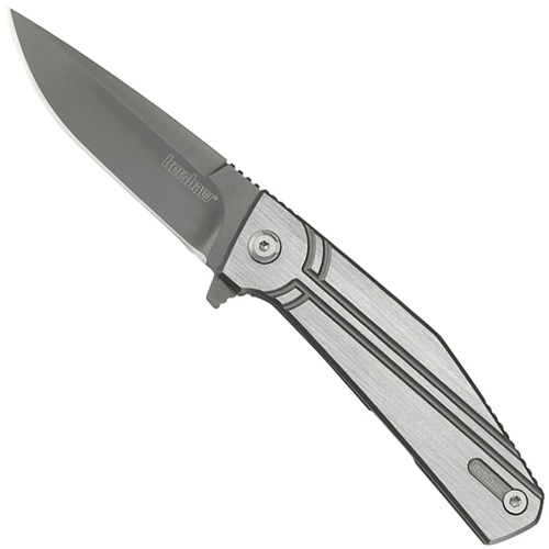 Kershaw Nura 3 Inch Flipper Gray Folding Knife