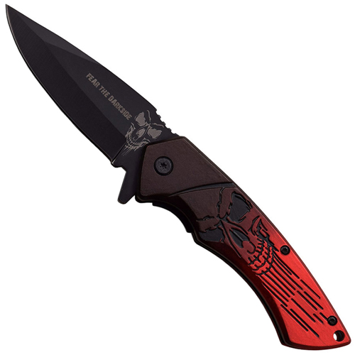 Dark Side Blades Grediant Handle Folding Knife