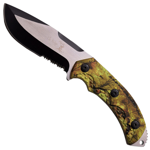 Elk Ridge Nylon Fiber Handle Fixed Knife