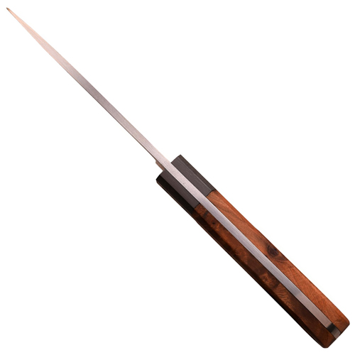 Elk Ridge 553BR Fixed Blade Knife w/ Leather Sheath