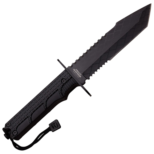 Survivor HK-796 Half Serrated Edge w/ Shaw Back Blade Fixed Knife