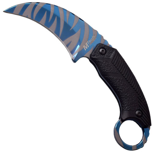 MTech USA Fixed Blade Karambit Knife w/ Nylon Sheath Mrknife