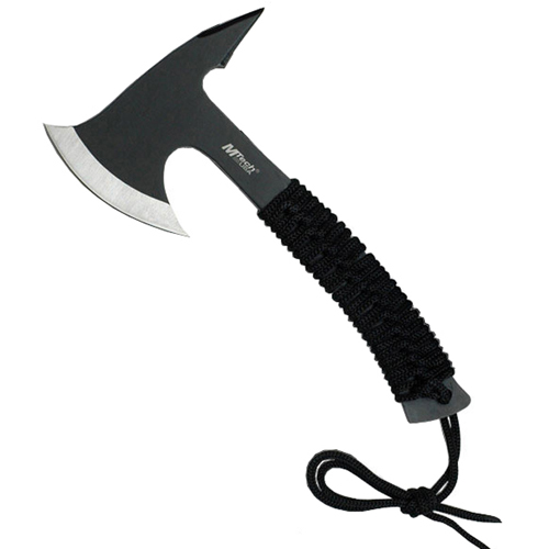 MTech USA 3.5mm Thick Blade Black Cord Wrapped HandleAxe