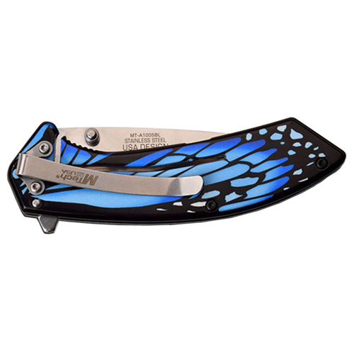 MTech USA A1005 Mirror Polished Blade Folding Knife