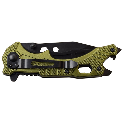MTech USA A1058  Anodized Aluminum Handle Folding Knife