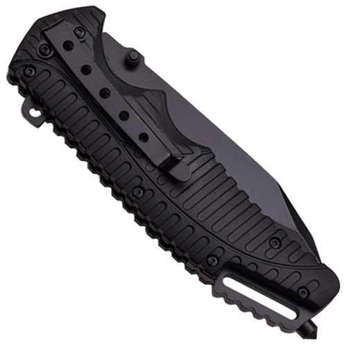 MTech USA A862BK Half Serrated Edge Folding Blade Knife