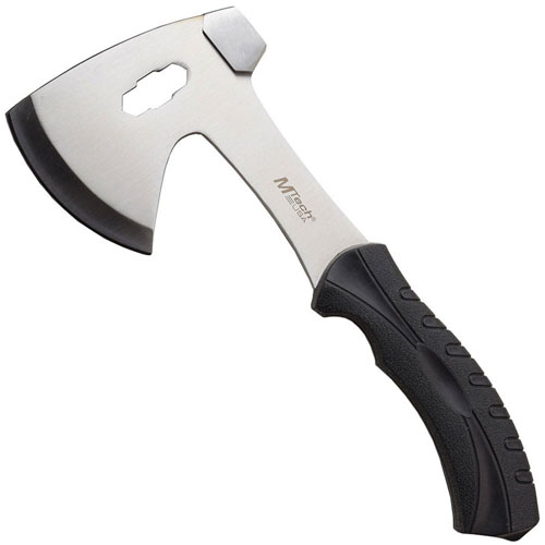 MTech USA Injection Molded Rubber Handle Axe w/ Sheath