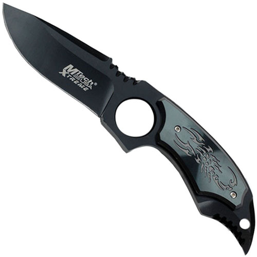 Mtech Xtreme 8 Inch Lanyard Hole Fixed Blade Knife