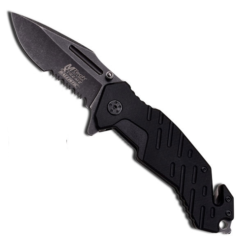 Mtech USA MX-A828BK Xtreme Black Spring Assisted Folding Knife