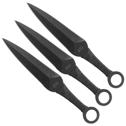 Perfect Point 3 Pieces Throwing Knife Set w/ Nylon Sheath