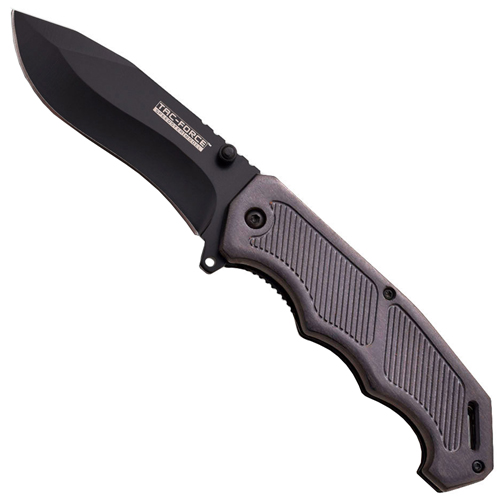 Tac Force Black Finished Blade Folding Knife