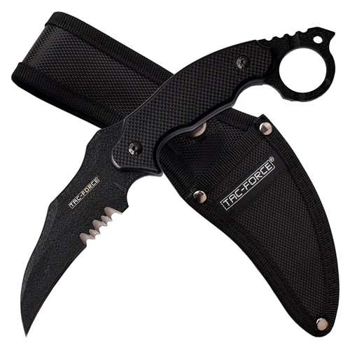 Tac-Force 4 Inch 3CR13 Steel Fixed Blade Knife