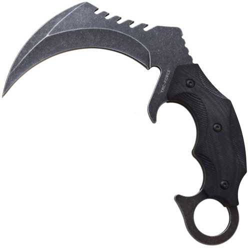 Tac-Force Fixed Blade 5 inch Hawkbill Fine Edge Blade