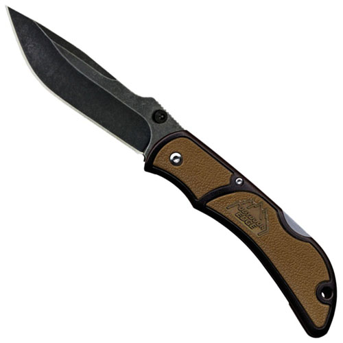 Outdoor Edge Chasm 2.5 Inch EDC Knife - Brown
