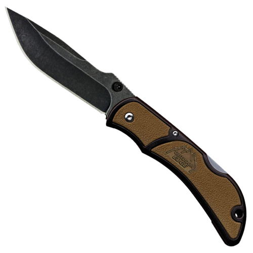 Outdoor Edge Chasm 3.3 Inch EDC Knife - Brown