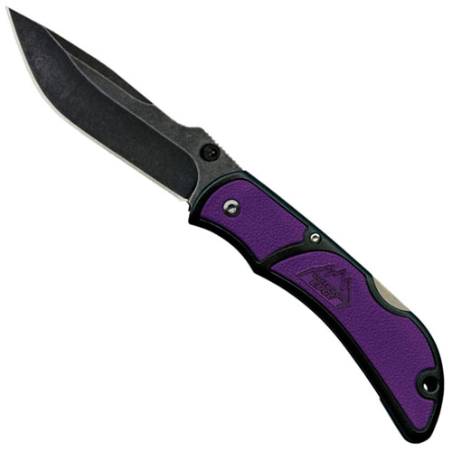Outdoor Edge Chasm 2.5 Inch EDC Knife - Purple