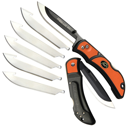 Razor-Lite Replacement Blade Folding Knife - Orange