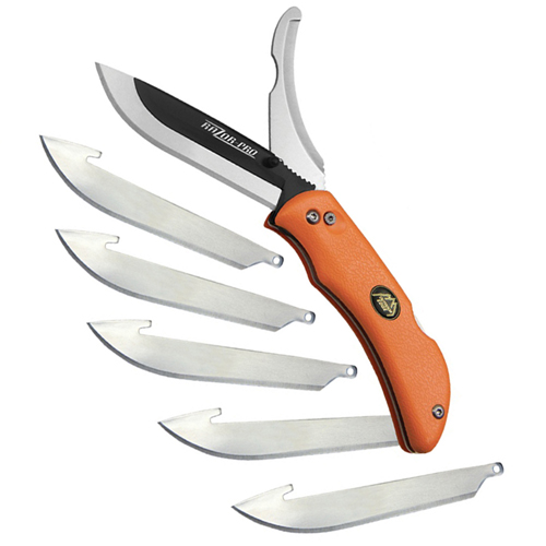 Razor-Pro Replacement Blade Folding Knife - Orange