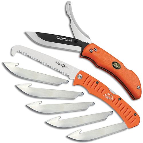 Razor-Pro Replacement Blade Saw Folding Knife - Orange