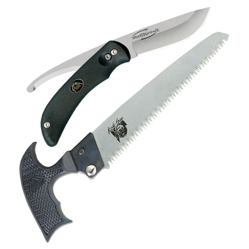 Outdoor Edge SwingBlade Knife/Saw Combo Black