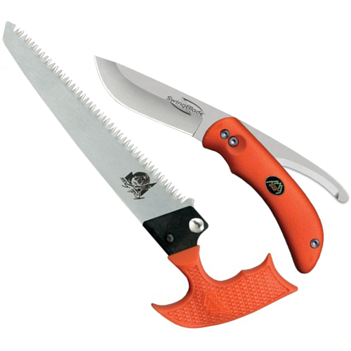 Outdoor Edge SwingBlade Knife/Saw Combo  Orange