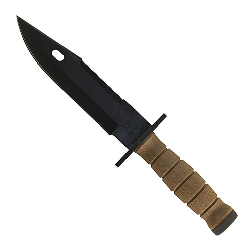 OKC M11 EOD System Brown Kraton Handle Fixed Blade Knife