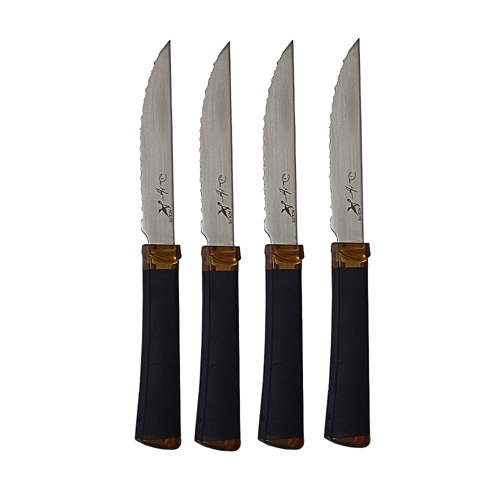 OKC Agilite 4 Piece Steak Set Sandvik Blades Fixed Blade Knife