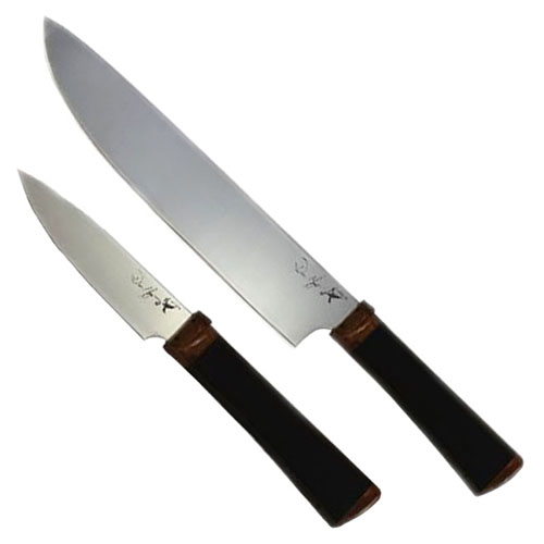 OKC Gilite Chef and Paring Fixed Blade Knife Combo Set